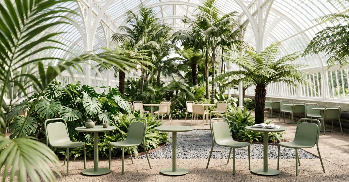 Lido Cafe Table Round - Green Loop Global