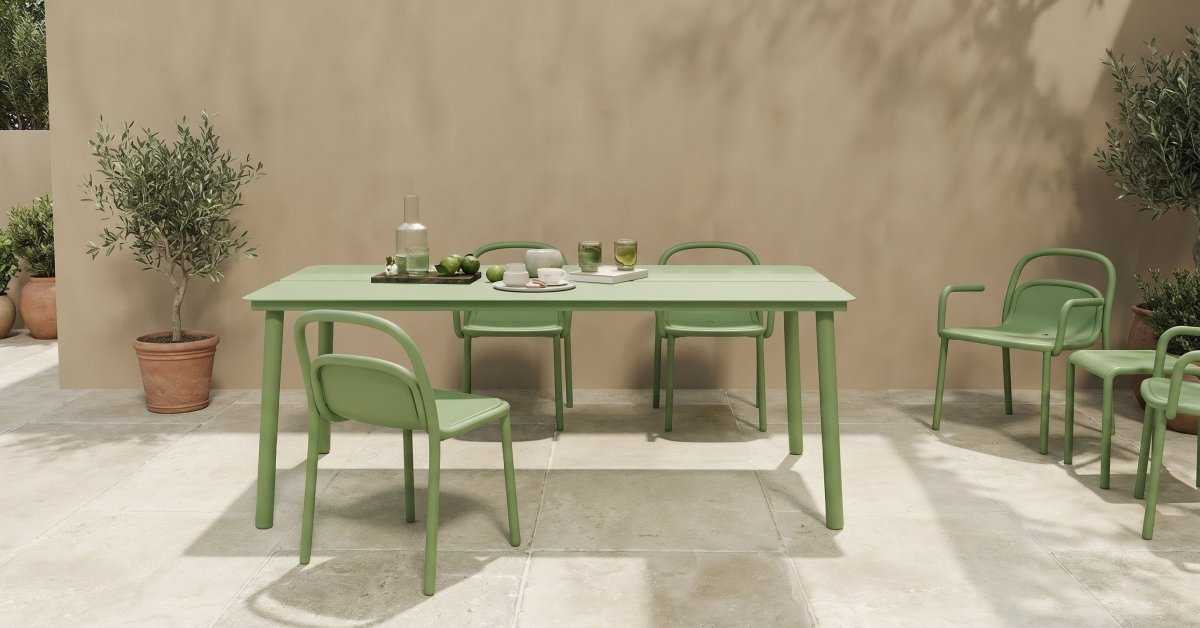 Lido Dining Chair with Arms - Green Loop Global
