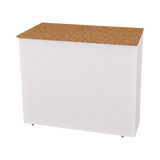Linear Cabinet – Grano Natural / White
