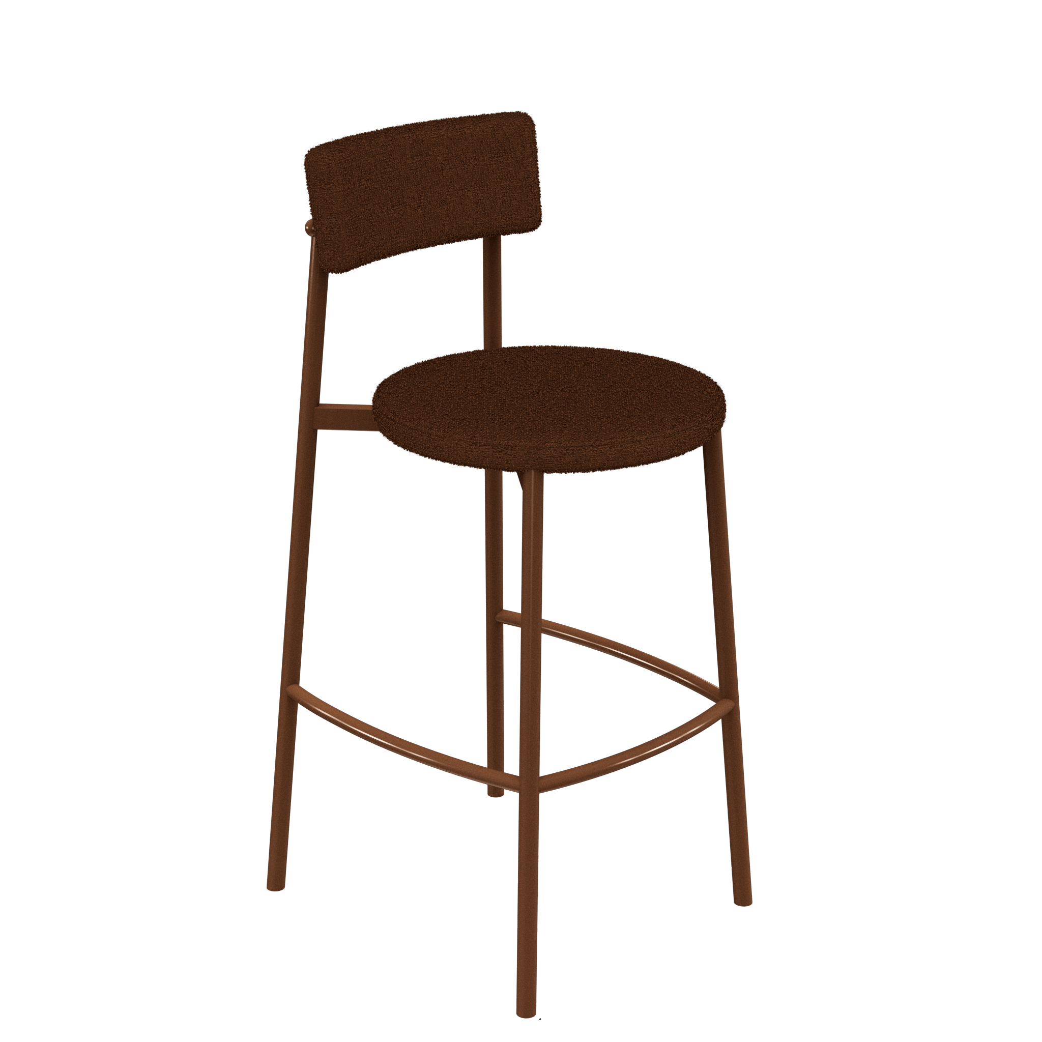 Loma Stool – Terracotta