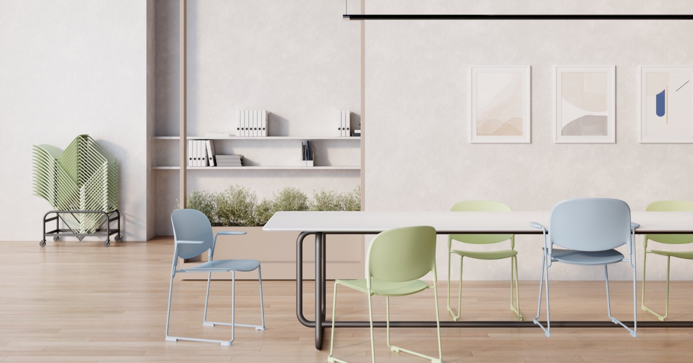 Lucas Chair in-situ scene - Green Loop Global