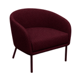 Lune Armchair – Tonal / Burgundy