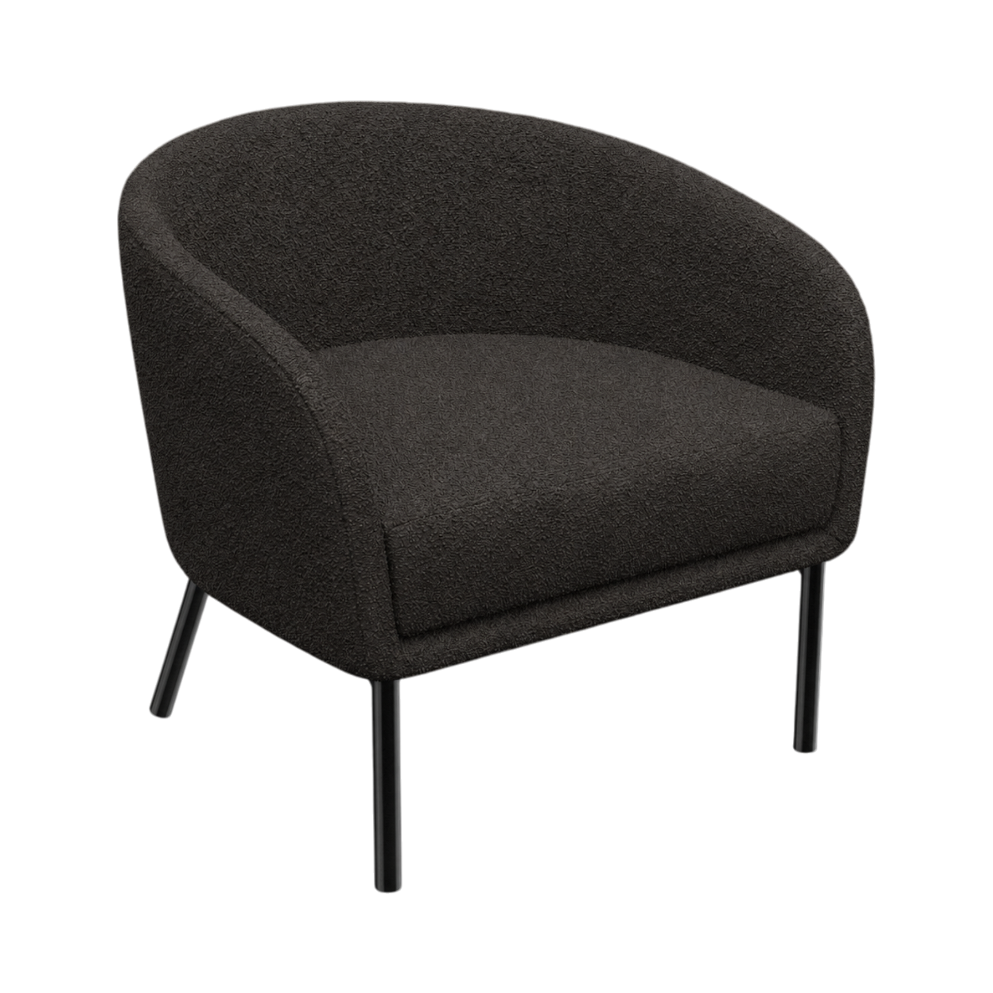 Lune Armchair – Tonal / Charcoal