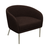 Lune Armchair – Natural Oak / Chocolate