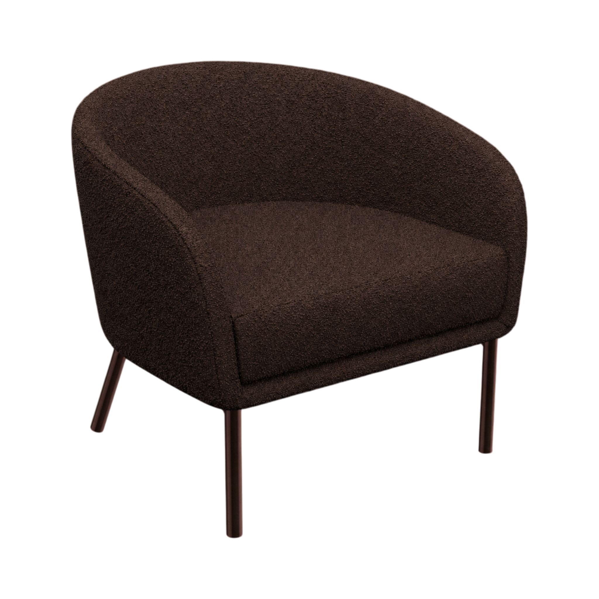 Lune Armchair – Tonal / Chocolate