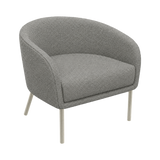 Lune Armchair – Natural Oak / Grey