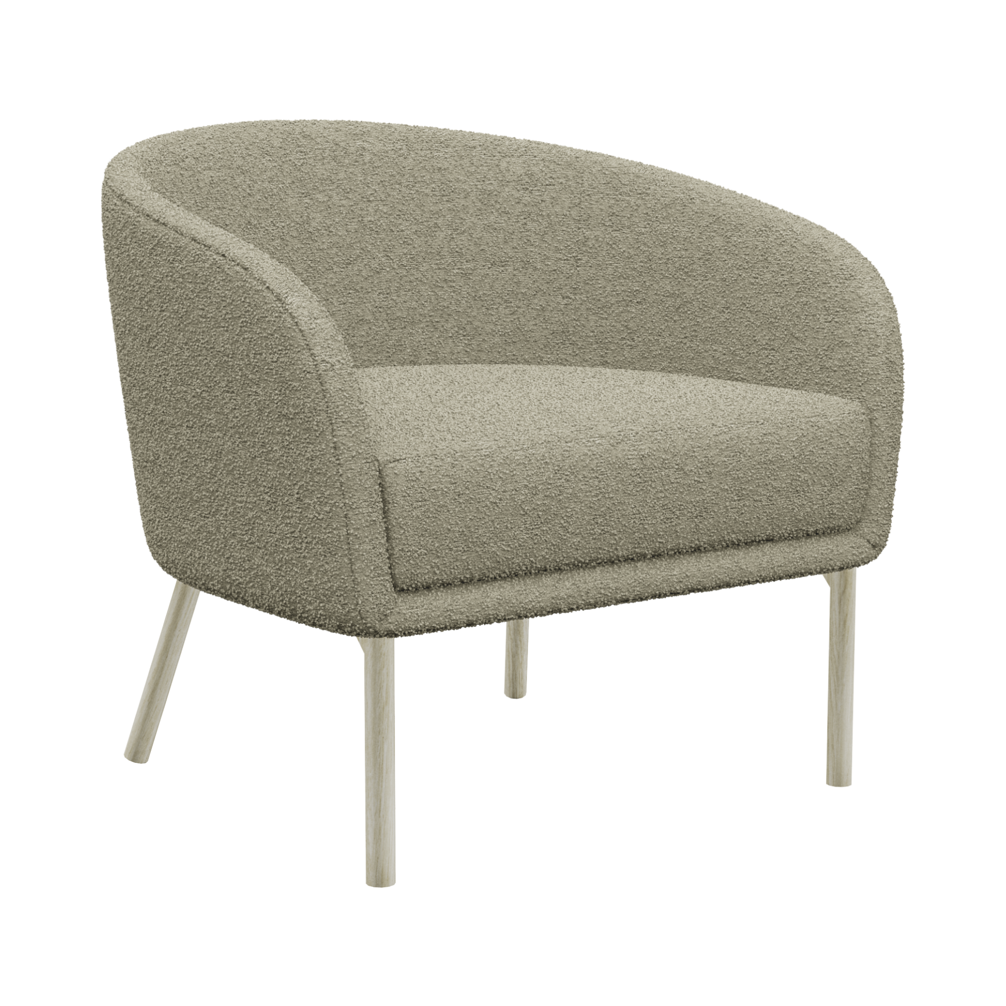 Lune Armchair – Tonal / Oat