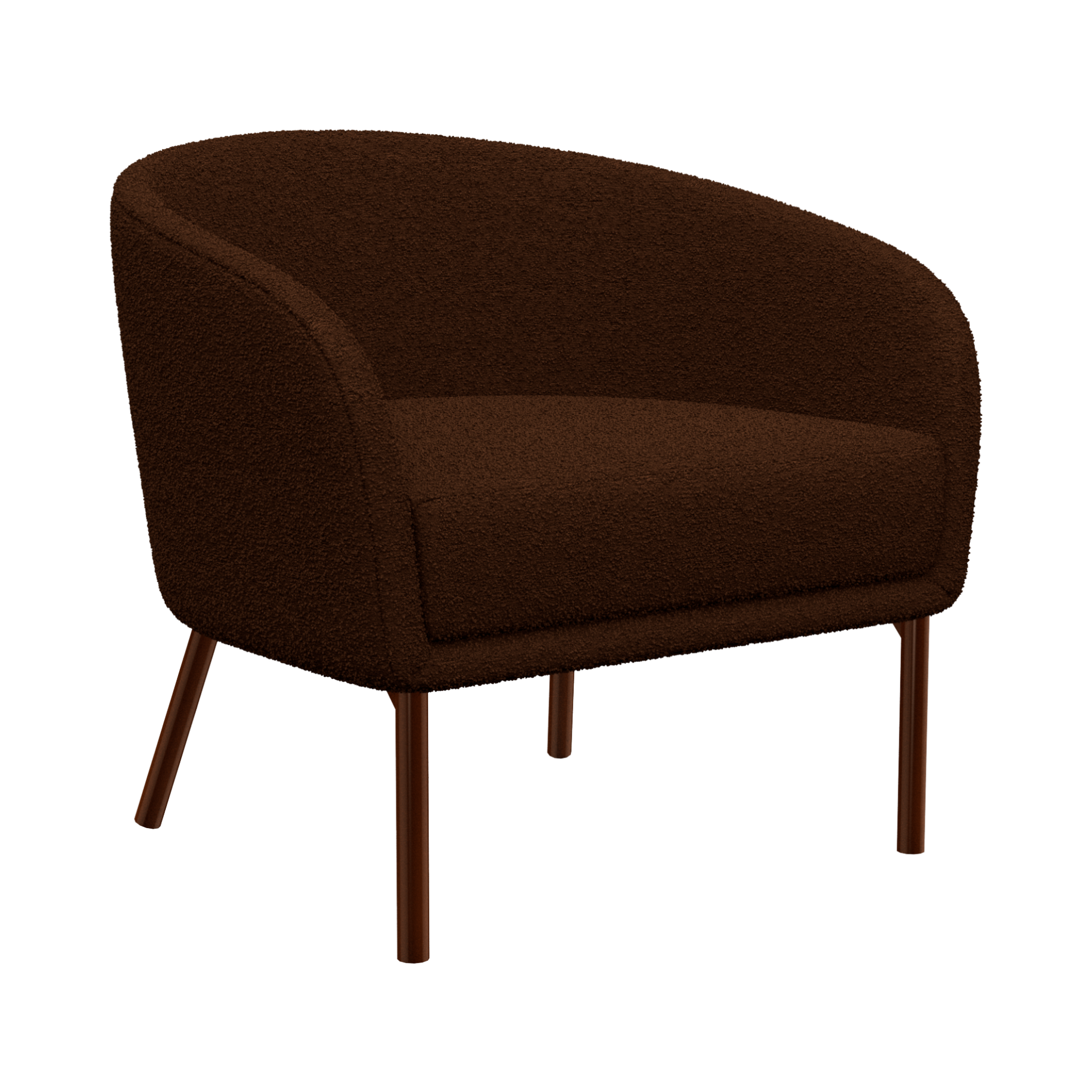 Lune Armchair – Tonal / Terracotta