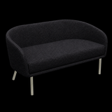 Lune Sofa – 1500mm – Natural Oak / Black