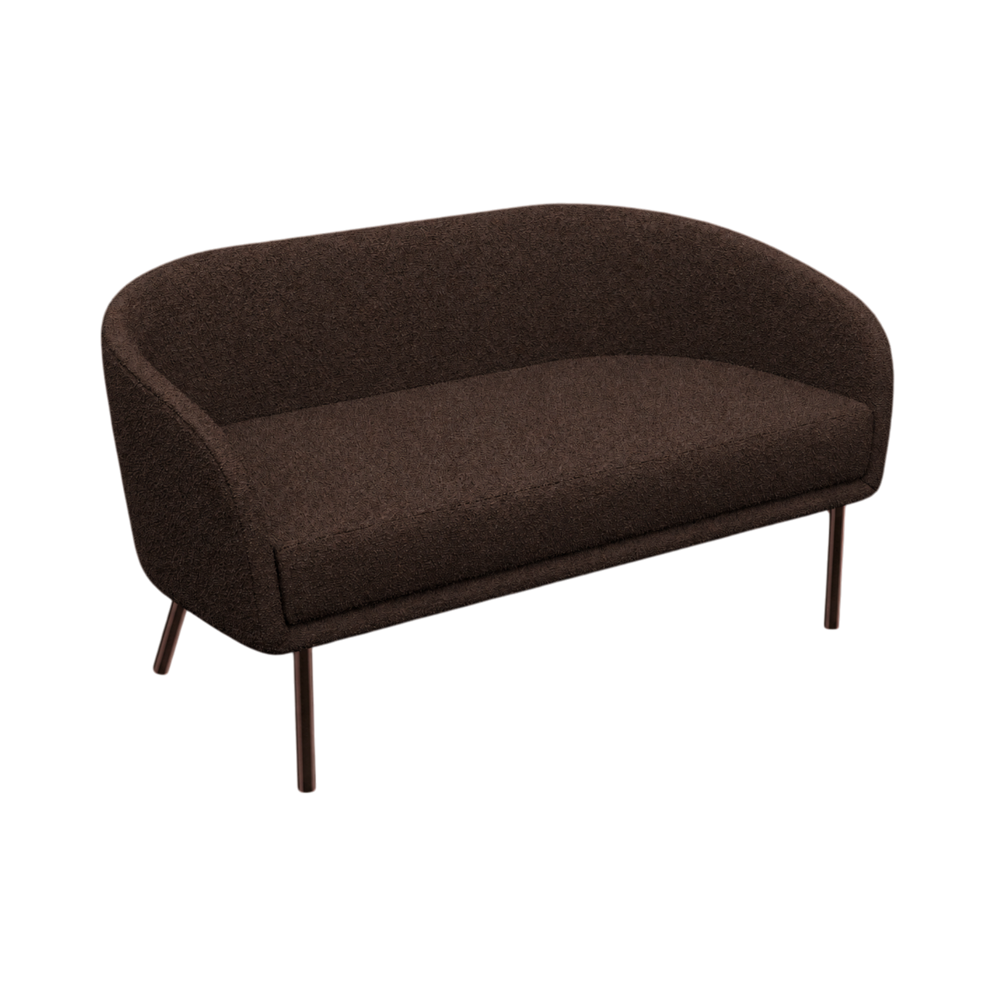 Lune Sofa – 1500mm – Tonal / Chocolate