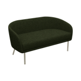 Lune Sofa – 1800mm – Natural Oak / Green