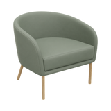 Luner Armchair – Natural Oak / Sage