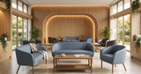 Luner Armchair in an aged-care lounge setting - Green Loop Global