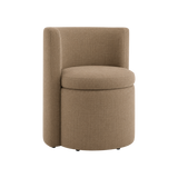 Mason Upholstered Chair – Taupe
