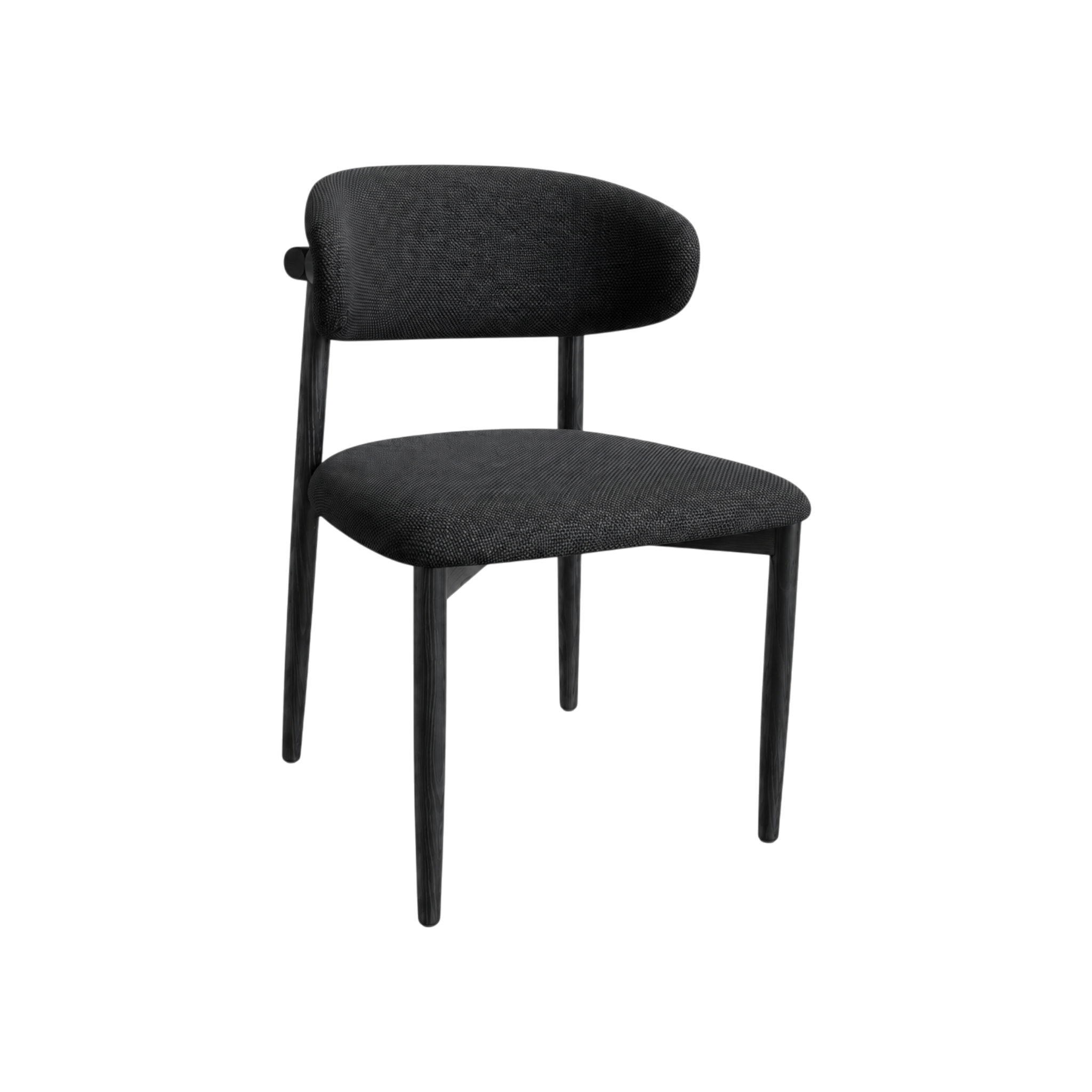 Mila Dining Chair – Black Oak