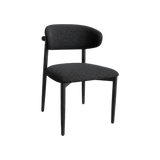 Mila Dining Chair – Black Oak