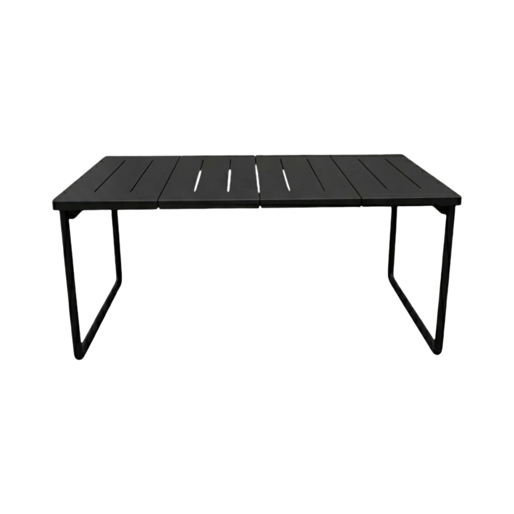 Miller outdoor dining table 160cm – Black
