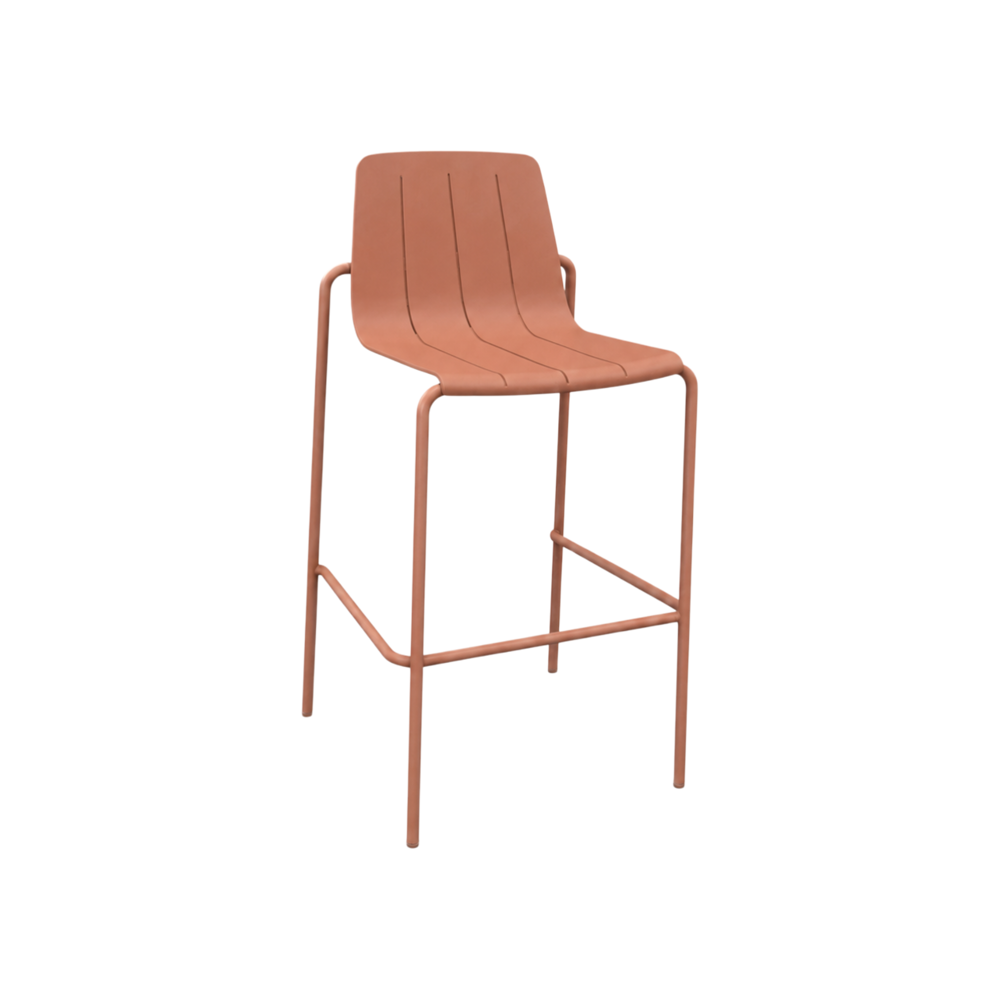 Milo Bar Stool – Terracotta