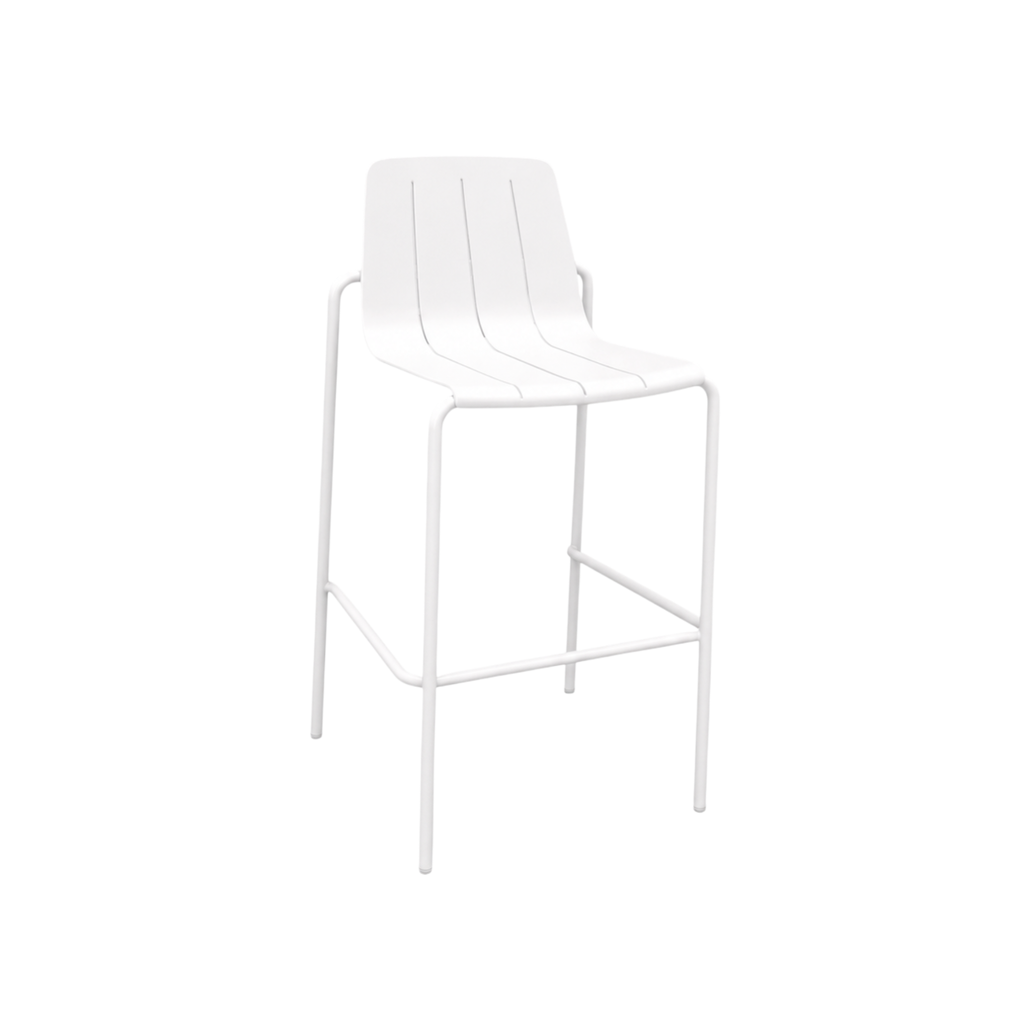 Milo Bar Stool – White