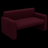 Modo Sofa – 1500mm – Burgundy