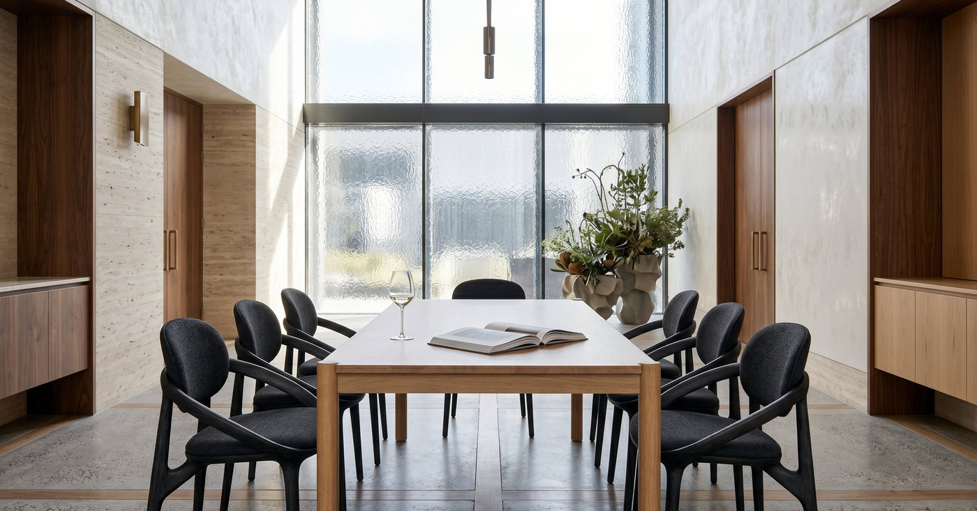 Nora Dining Chair in-situ scene - Green Loop Global