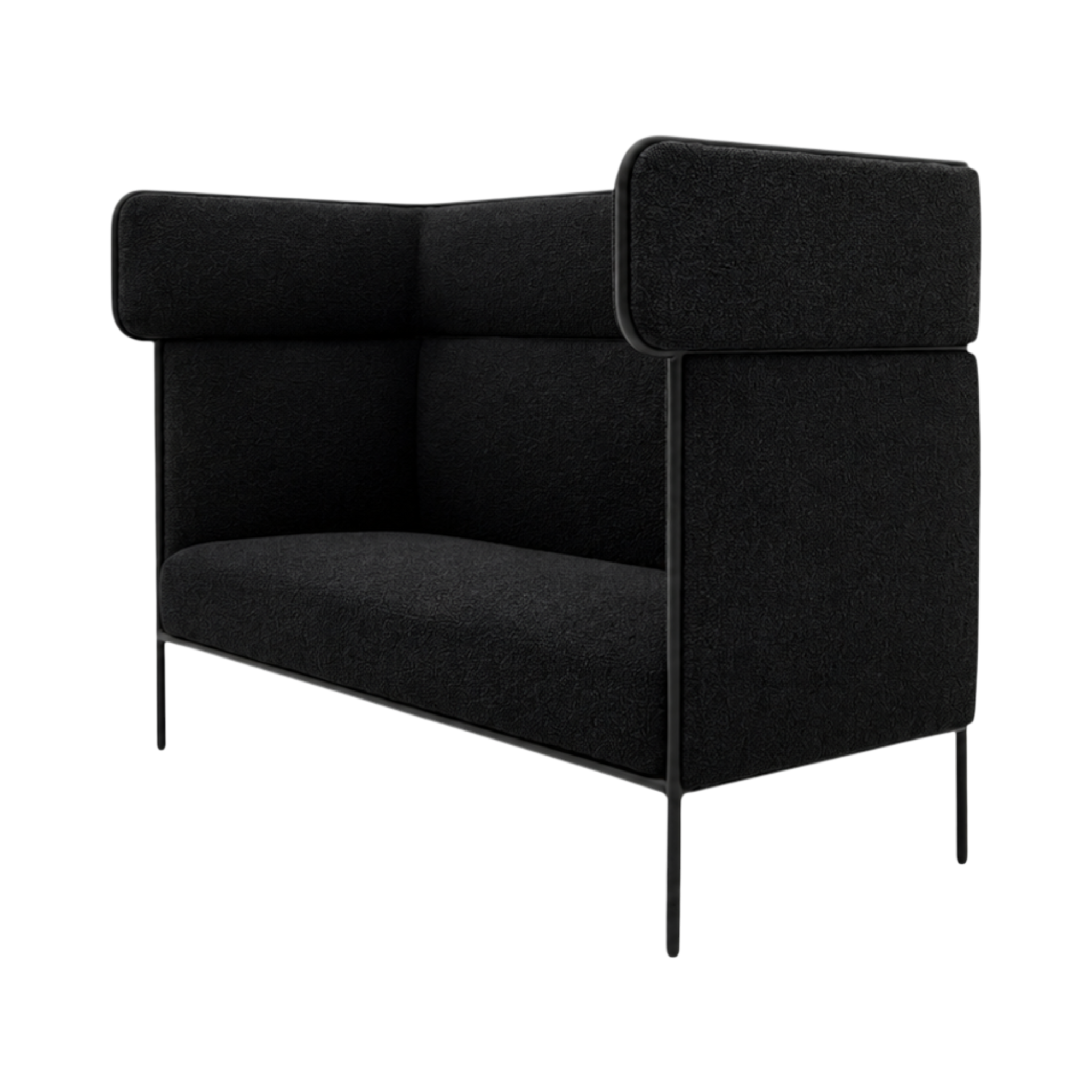 Oliver Highback 2-Seater Sofa - Green Loop Global furniture
