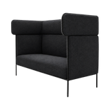 Oliver Highback 3-Seater Sofa – Charcoal