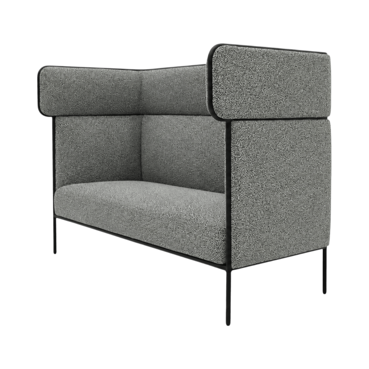 Oliver Highback 2-Seater Sofa - Green Loop Global
