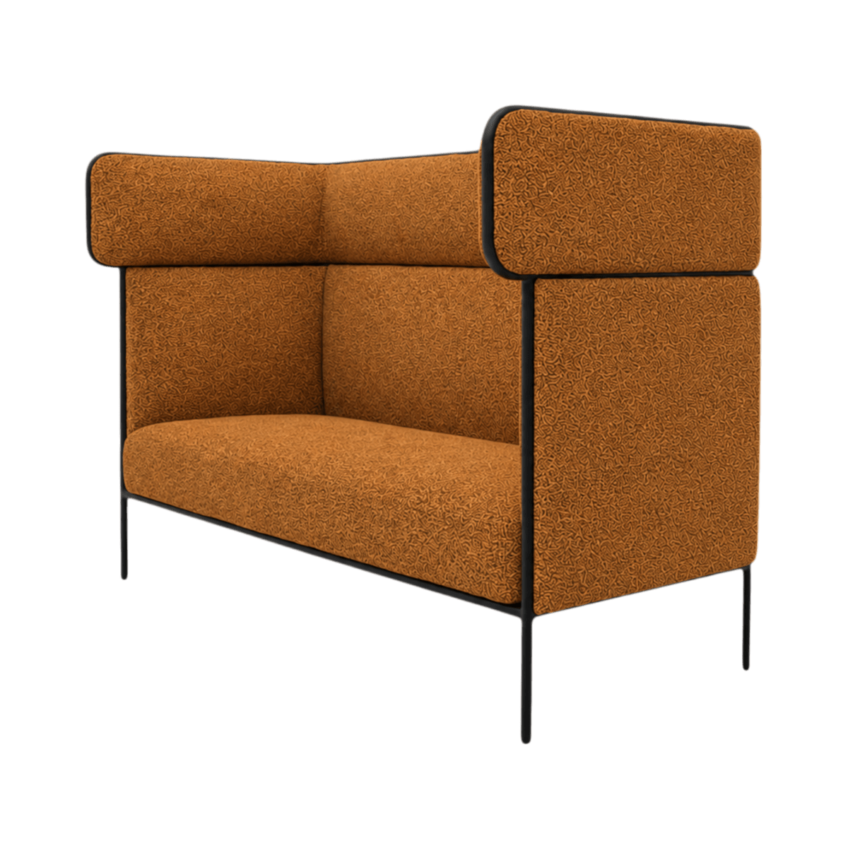 Oliver Highback 2-Seater Sofa - Green Loop Global