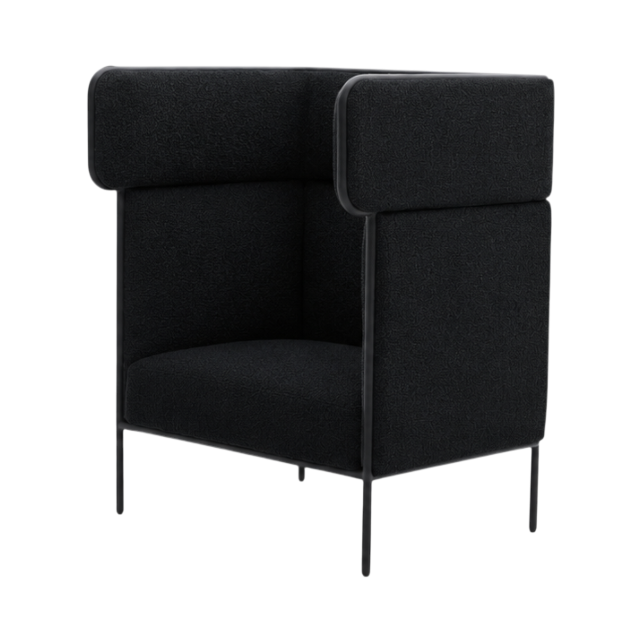 Oliver Highback Lounge Chair - Green Loop Global furniture