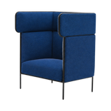 Oliver Highback Lounge Chair – Blue