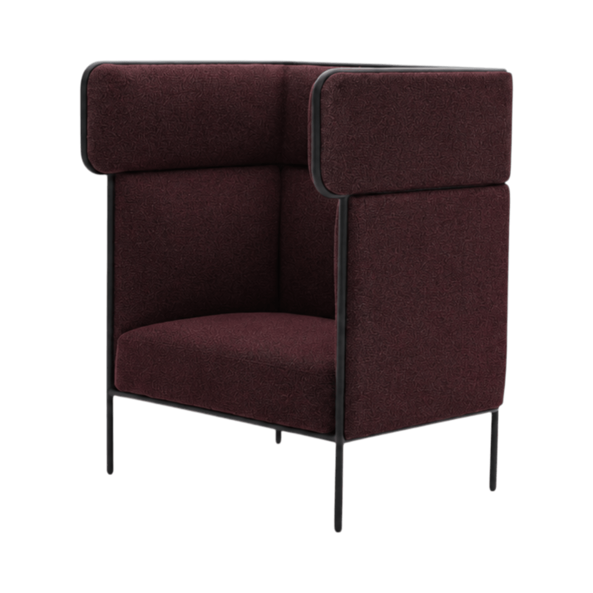 Oliver Highback Lounge Chair - Green Loop Global