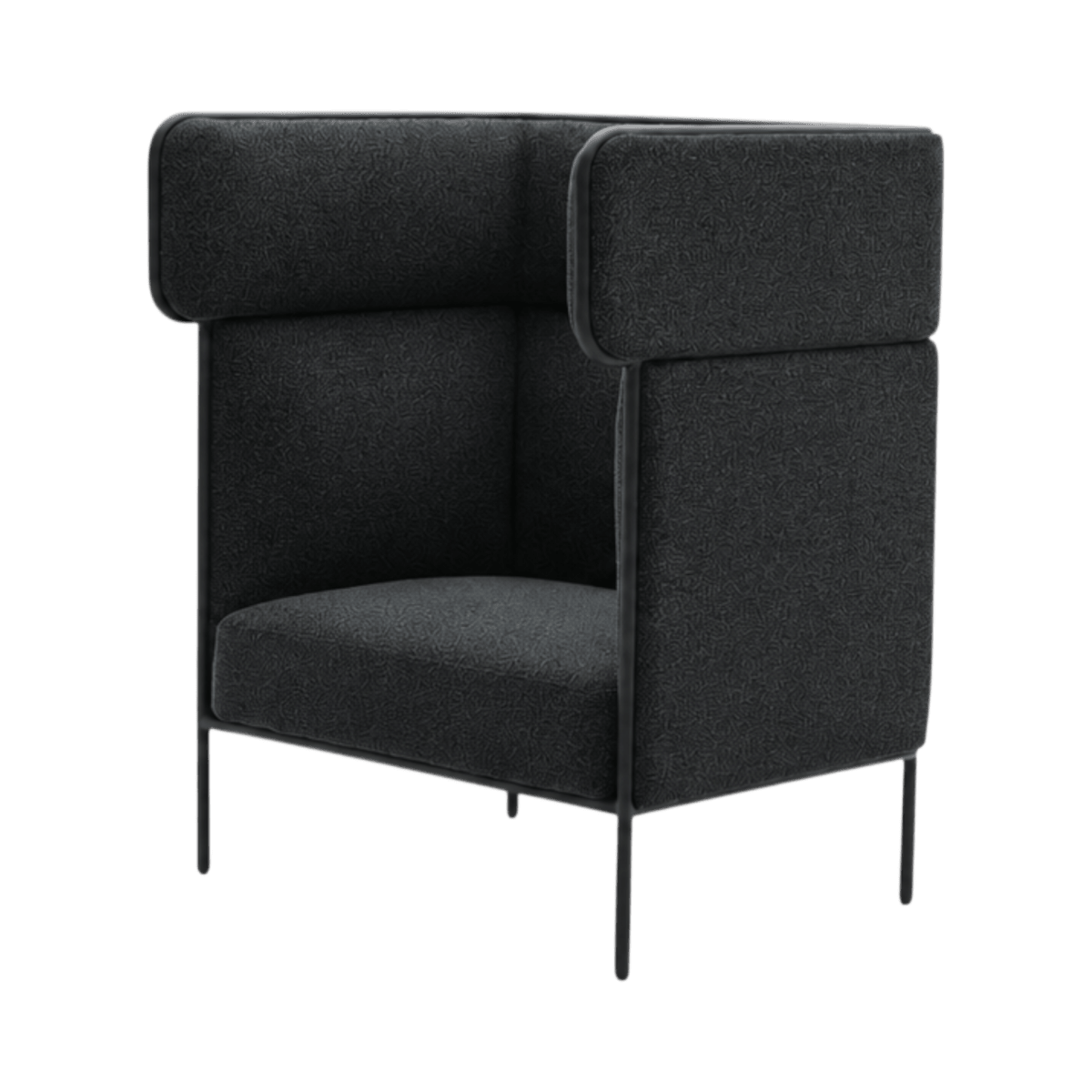 Oliver Highback Lounge Chair - Green Loop Global