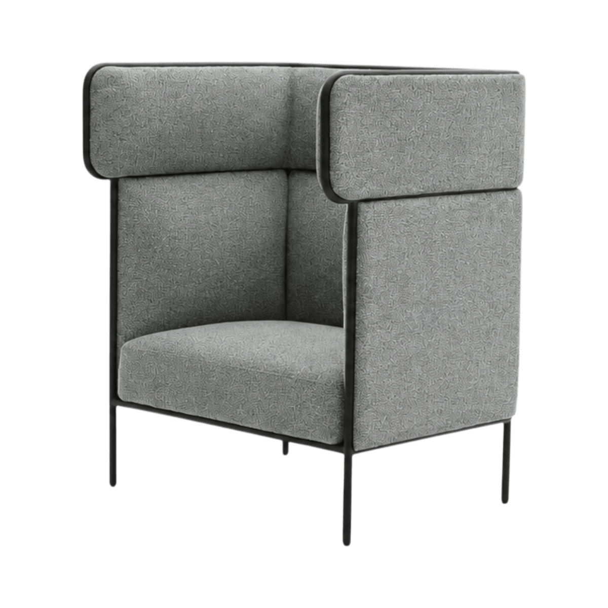 Oliver Highback Lounge Chair - Green Loop Global