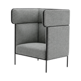 Oliver Highback Lounge Chair – Grey