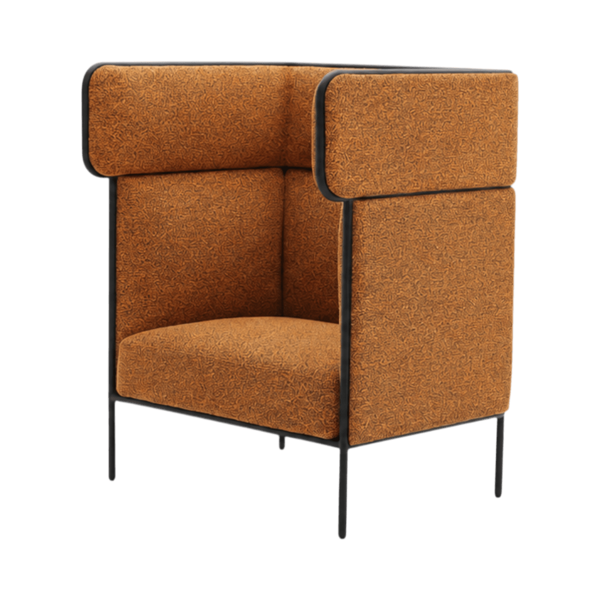 Oliver Highback Lounge Chair - Green Loop Global