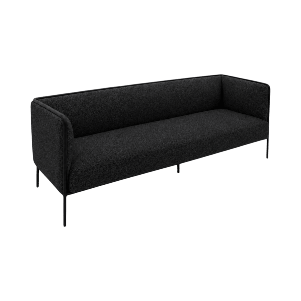 Oliver Lowback 3-Seater Sofa - Green Loop Global