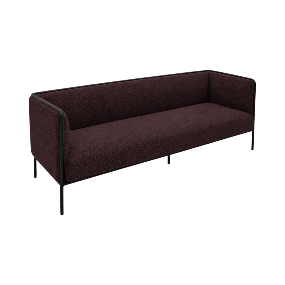 Oliver Lowback 3-Seater Sofa - Green Loop Global