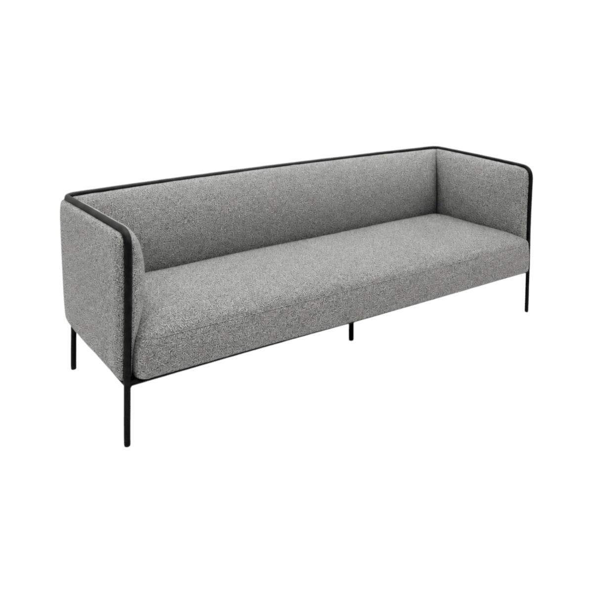 Oliver Lowback 3-Seater Sofa - Green Loop Global