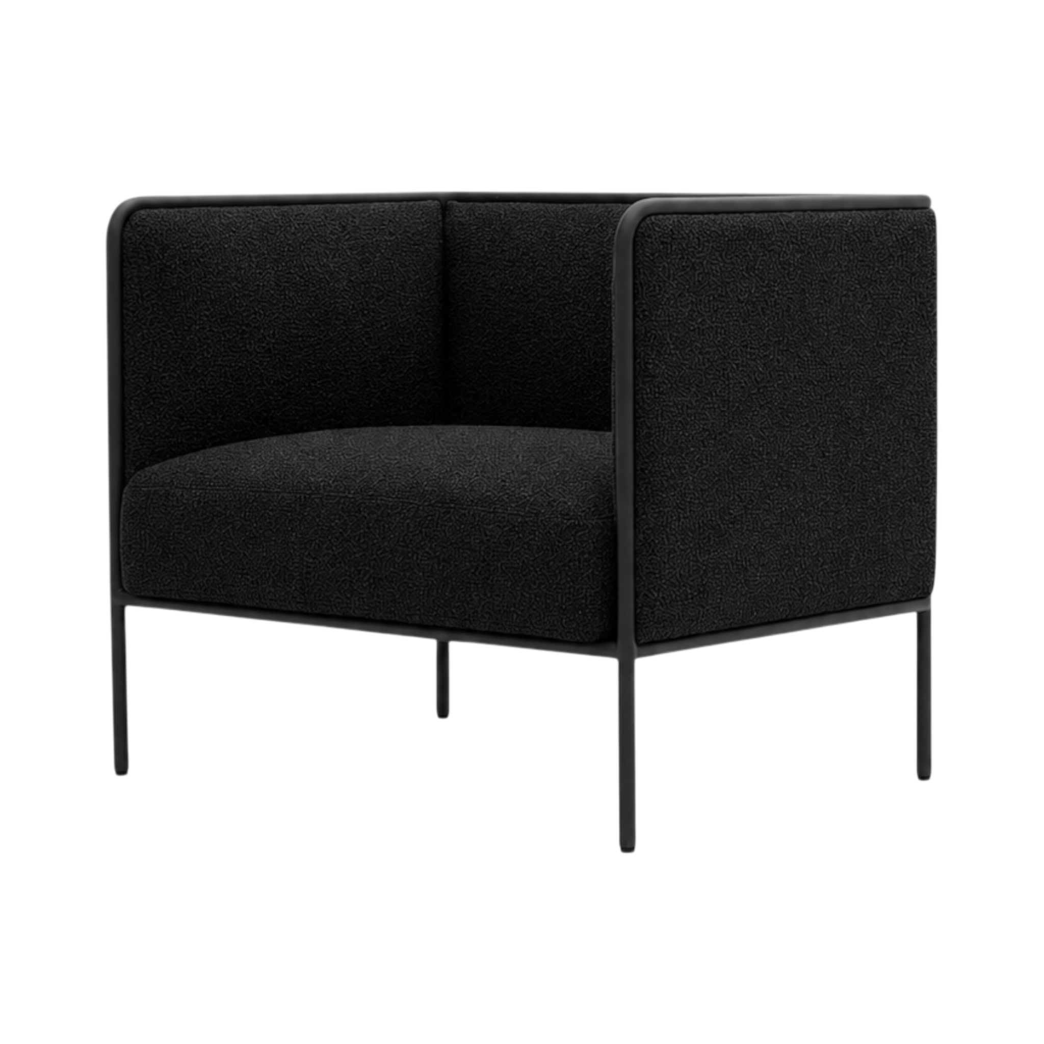 Oliver Lowback Lounge Chair - Green Loop Global furniture