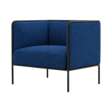 Oliver Lowback Lounge Chair – Blue