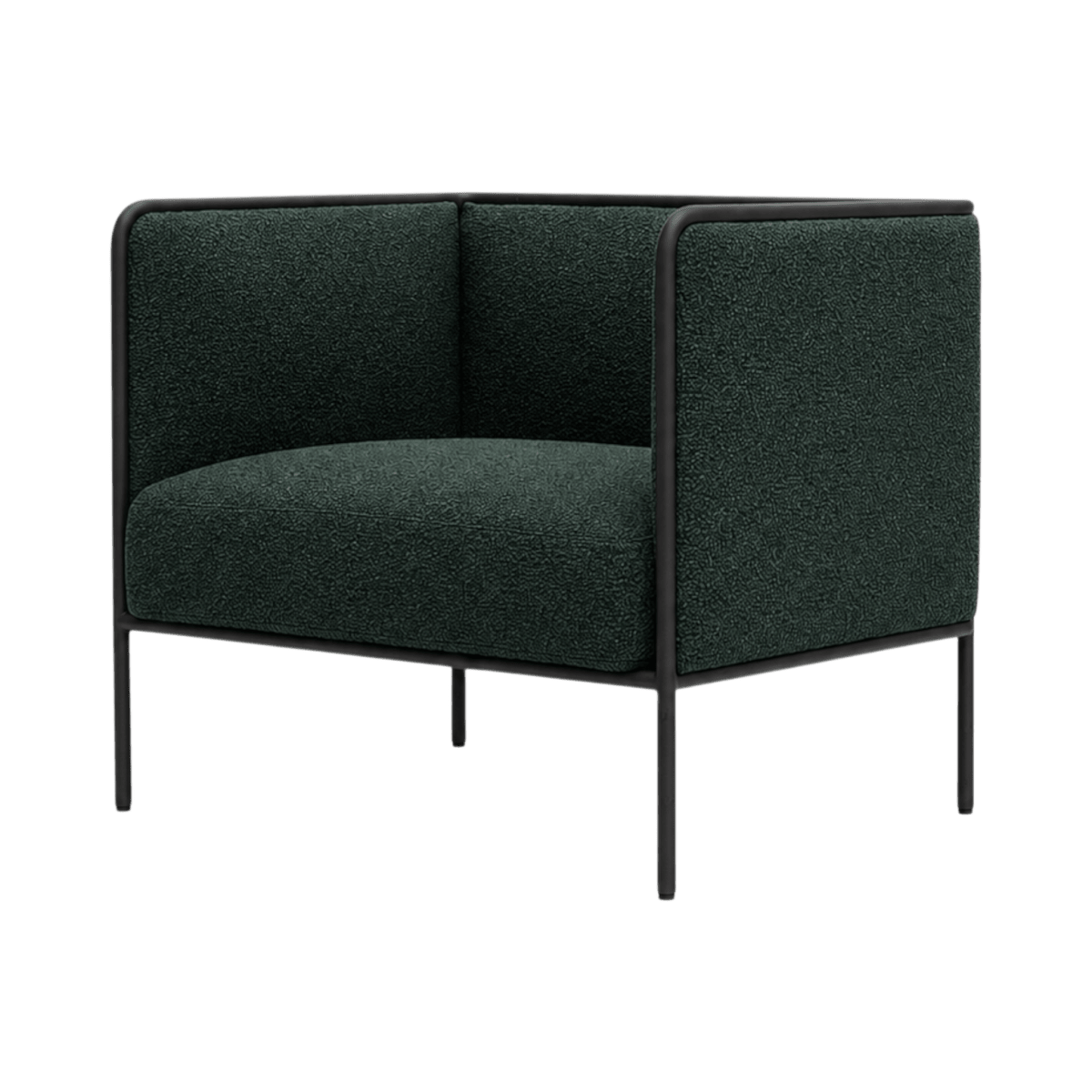 Oliver Lowback Lounge Chair - Green Loop Global
