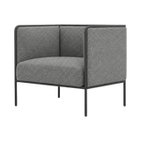 Oliver Lowback Lounge Chair – Grey