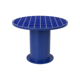 Otis Cafe Table – Round – Blue