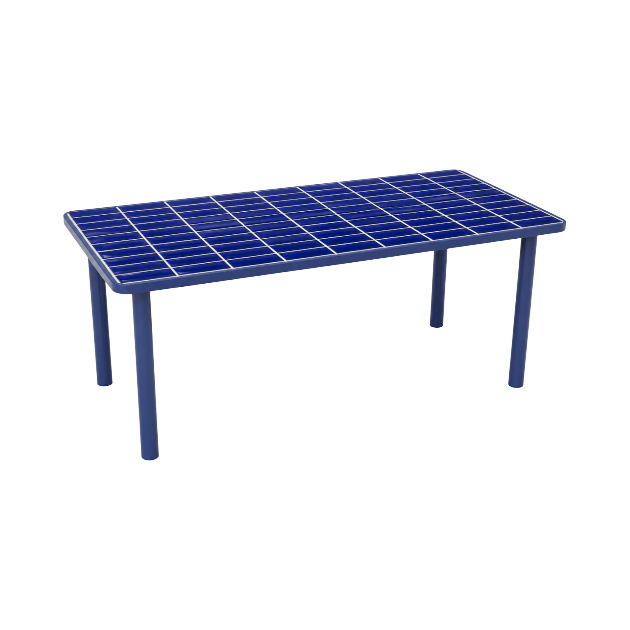 Otis Dining Table – 182 x 93cm – Blue