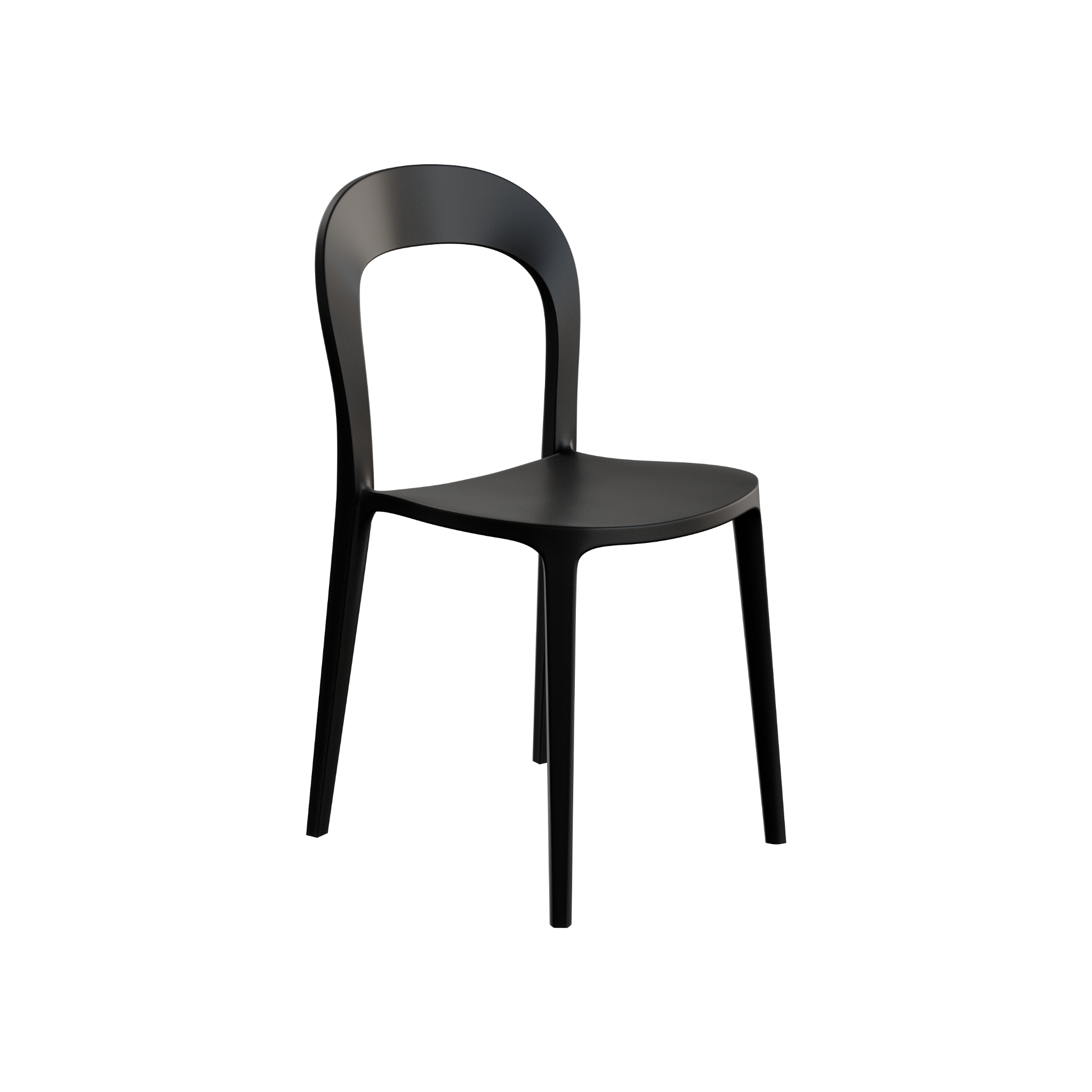 Ovalo Chair – Black