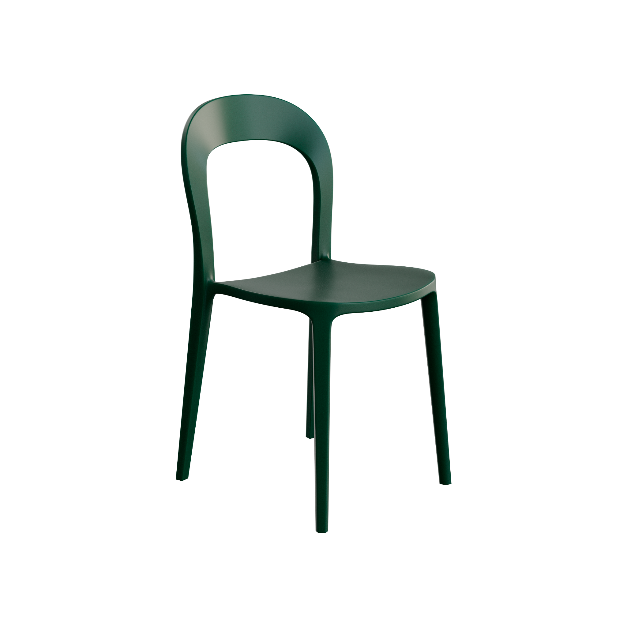 Ovalo Chair – Forest-Green