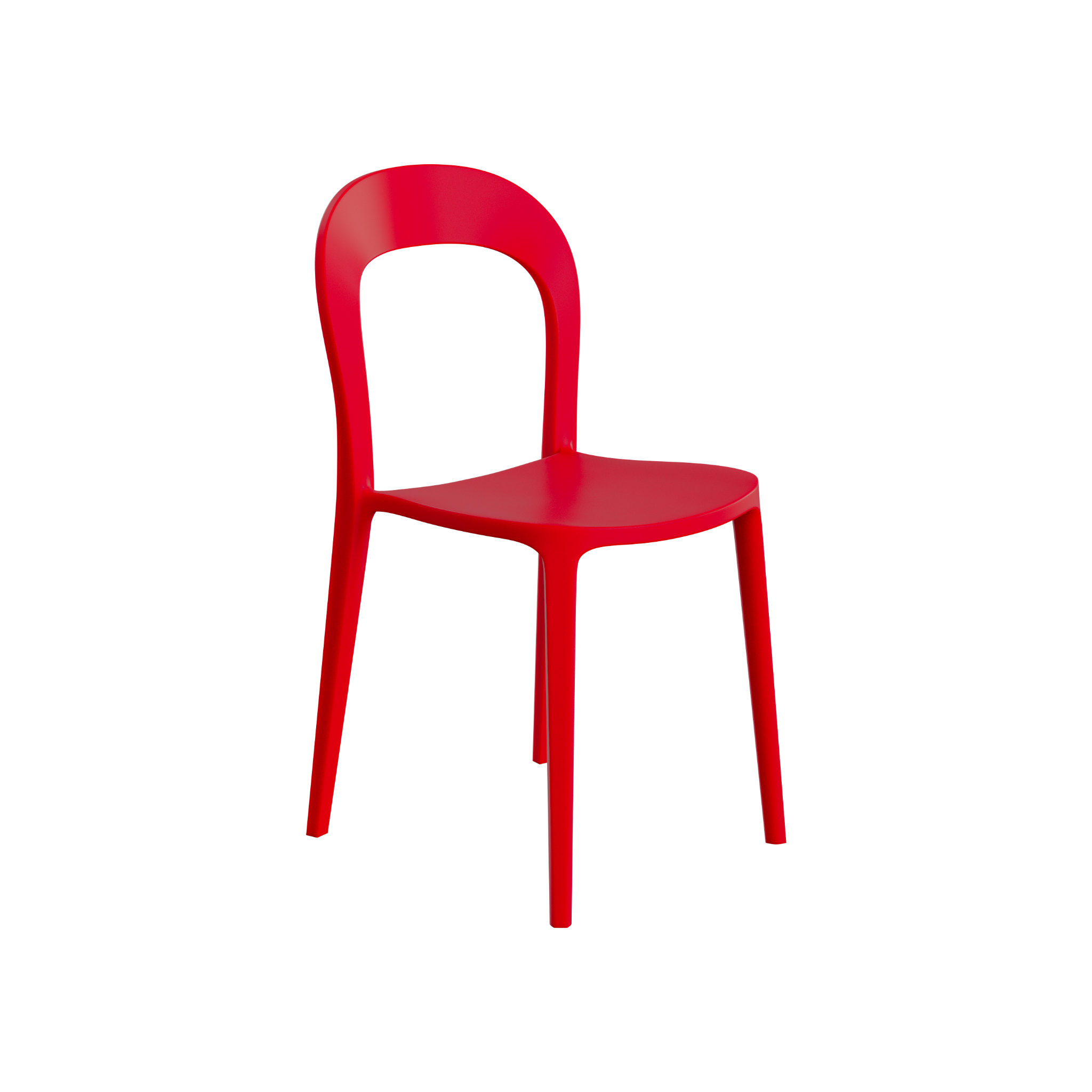 Ovalo Chair – Red
