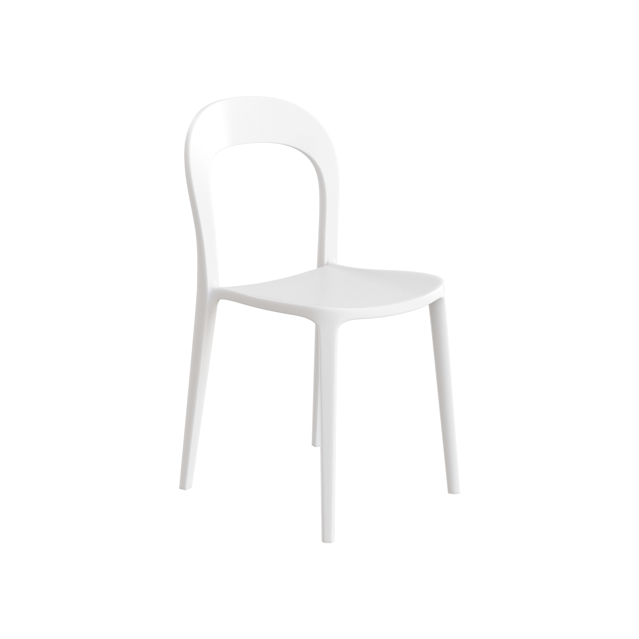 Ovalo Chair – White