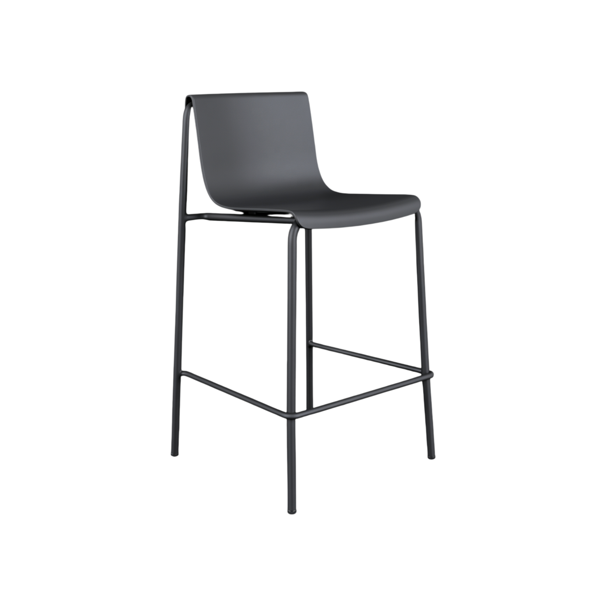 Parker Outdoor Counter Stool – Charcoal